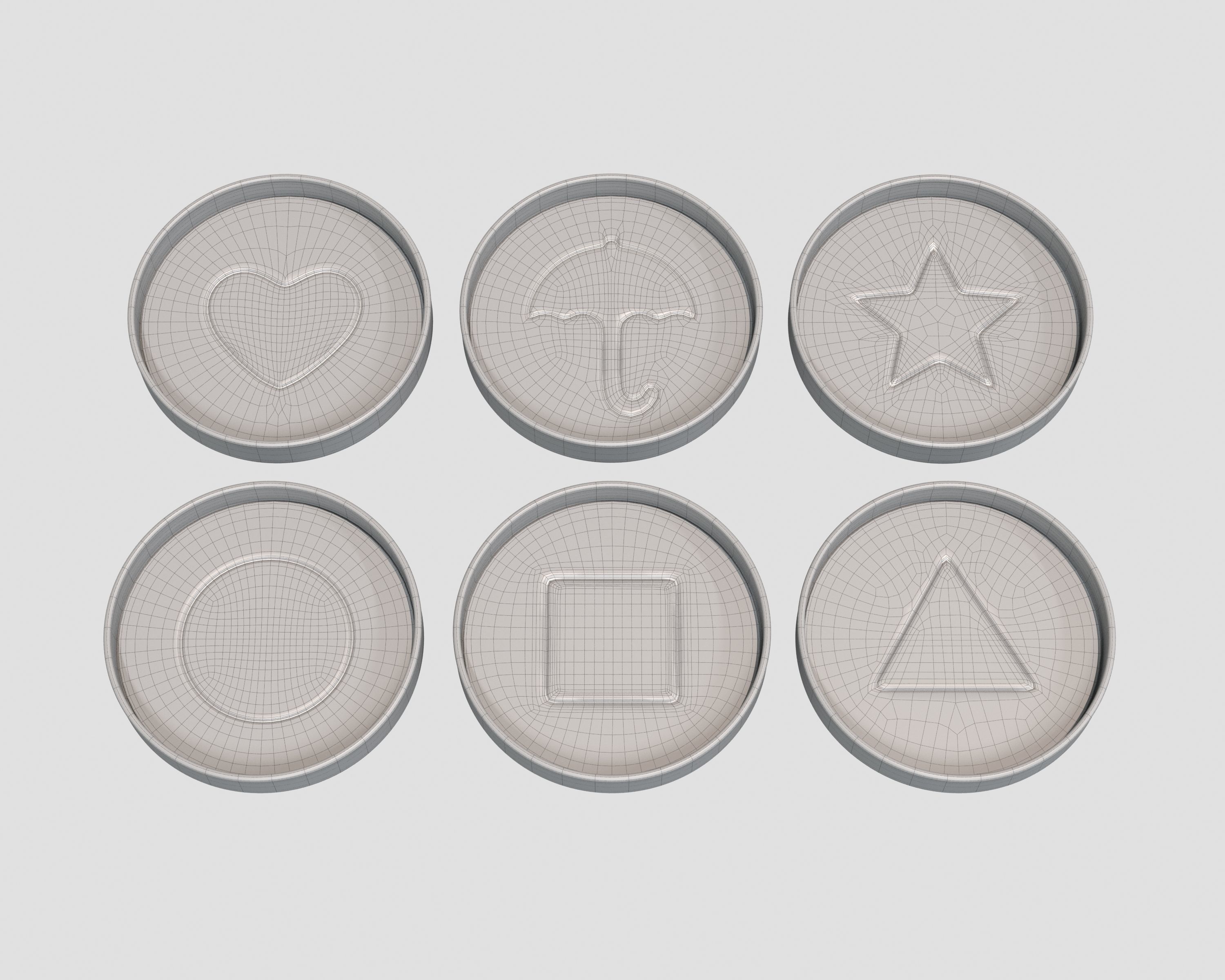 Squid Game Candy 3D model_5