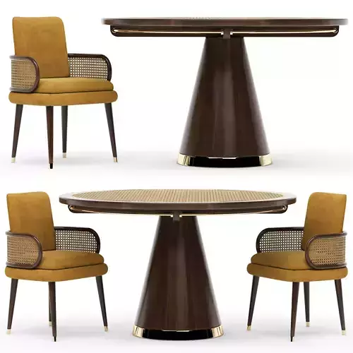 Mezzo Collection Blakey Table and Chair