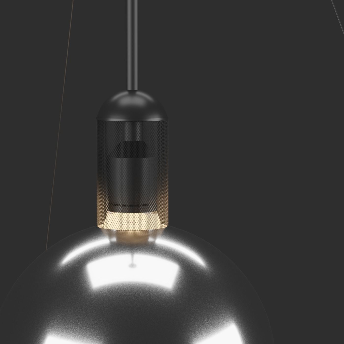  Frisbi lamp 3D model_3