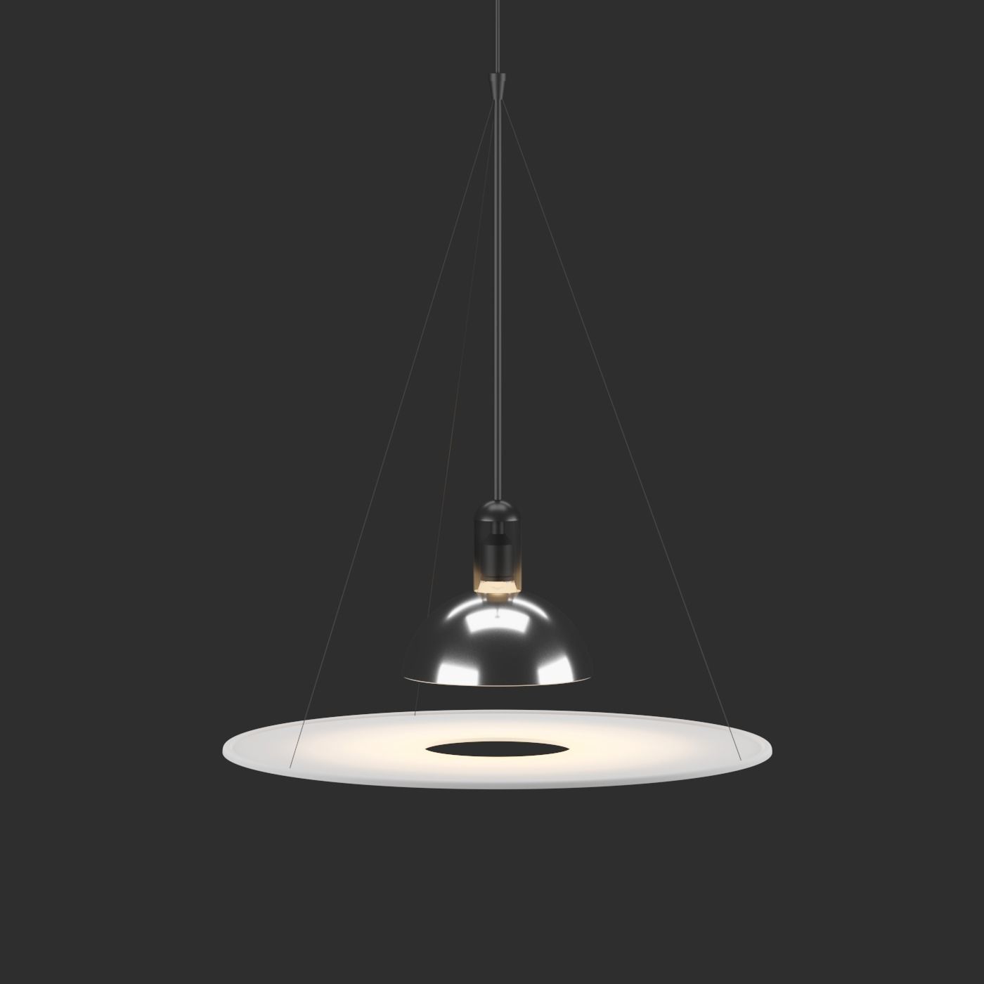  Frisbi lamp 3D model_2