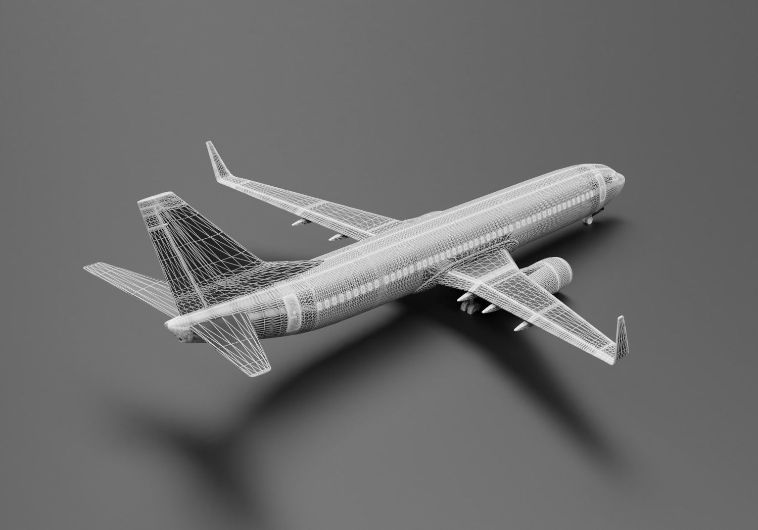 Boeing 737-800 Norwegian Airlines Livery  3D model_8