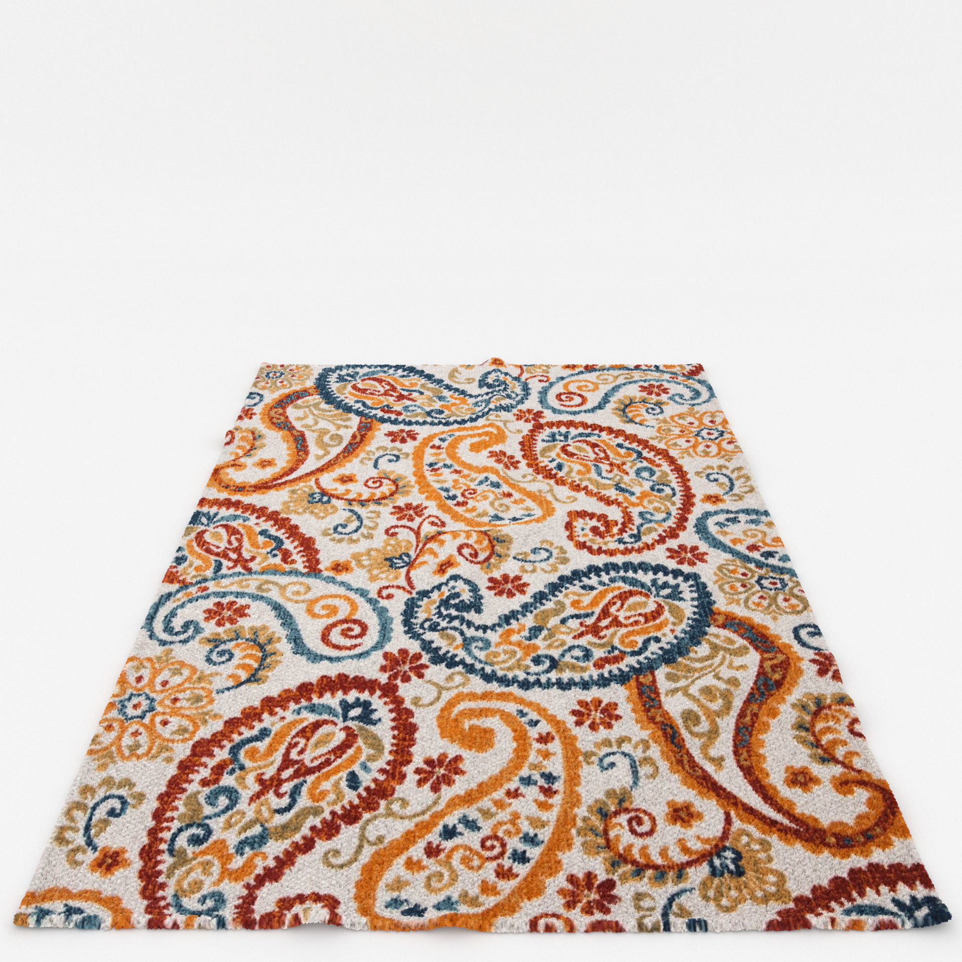 Rugs No 391 Low-poly 3D model_7