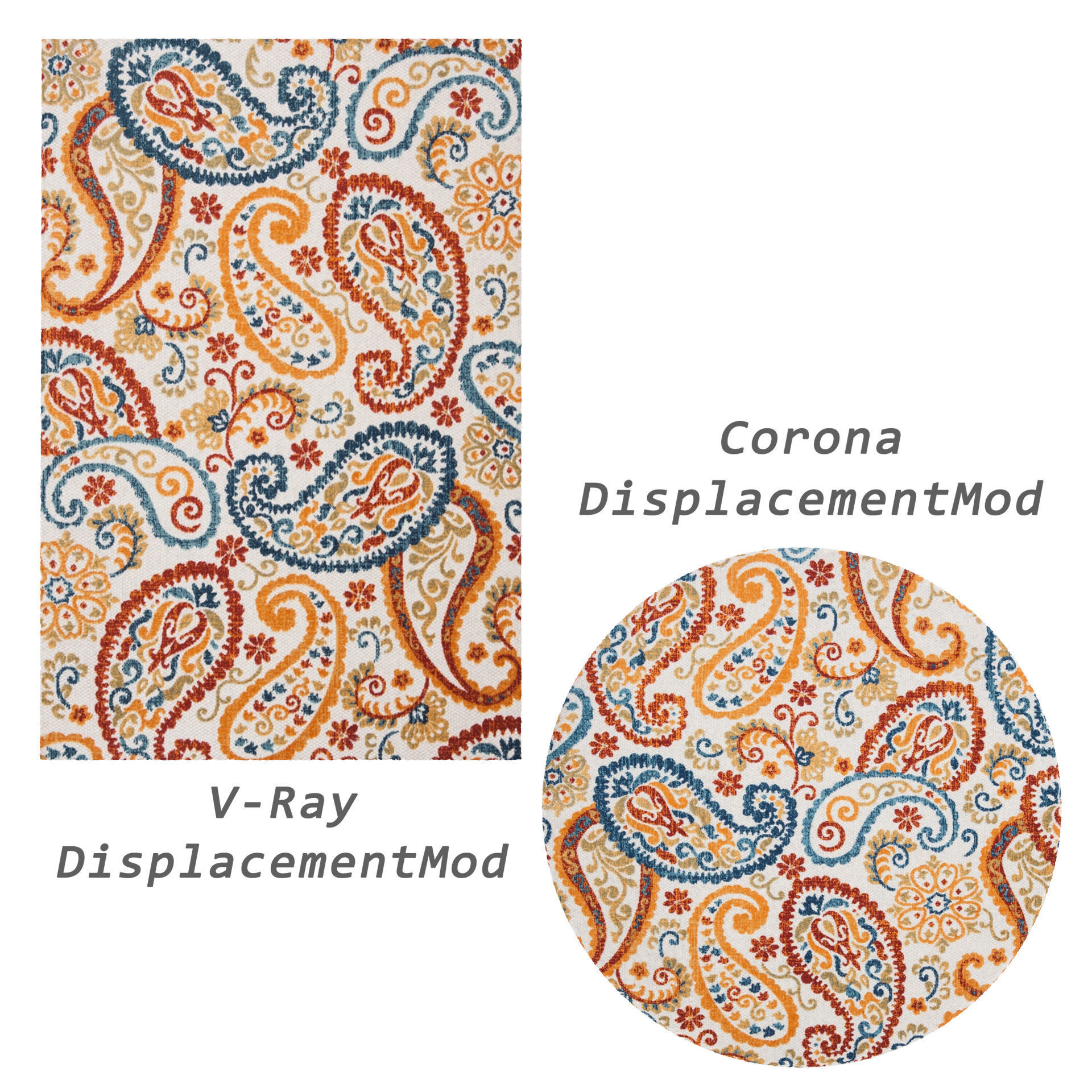 Rugs No 391 Low-poly 3D model_2