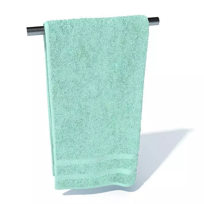 Bathroom Hand Towel 3D model