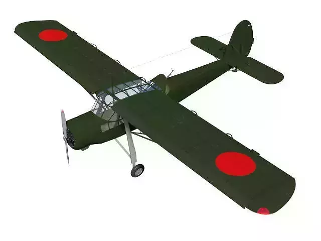 Kokusai Ki76 Stella 3D model