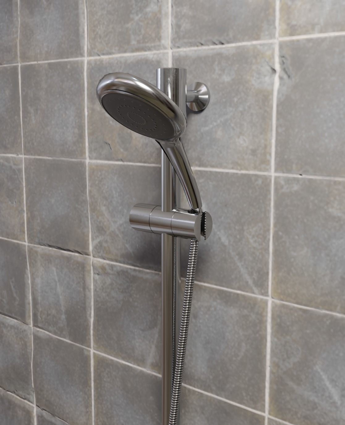 Shower head 3D model_3