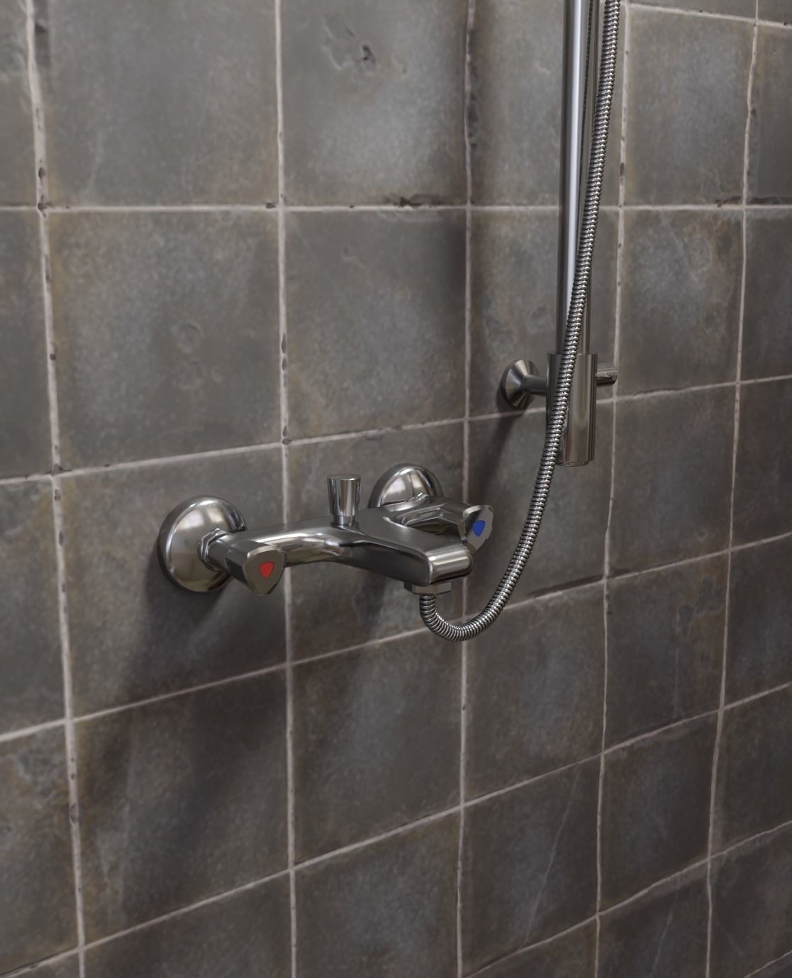 Shower head 3D model_1