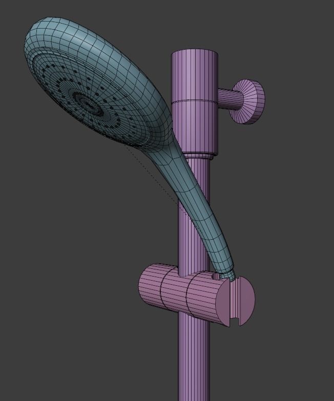 Shower head 3D model_5