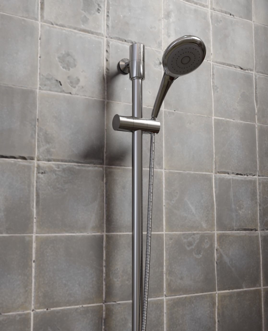 Shower head 3D model_2
