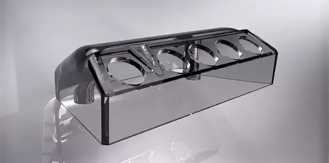 5 Button - Switch Panel 3D print model