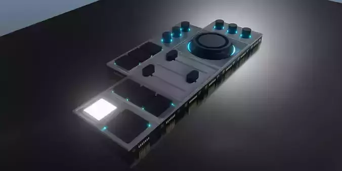 Creative Console Keyboard 3D model