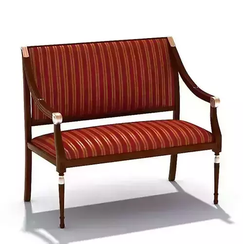 Classic Striped Couch