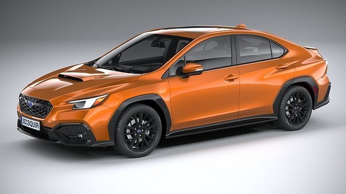Subaru WRX 2022 3D model