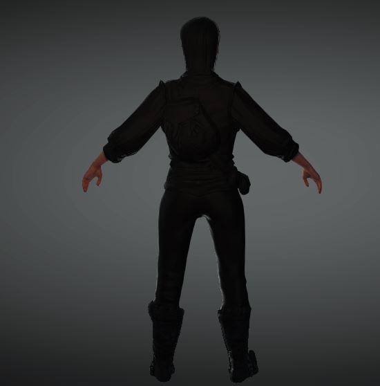 Arabian 3 blender obj Fbx 3D model_3