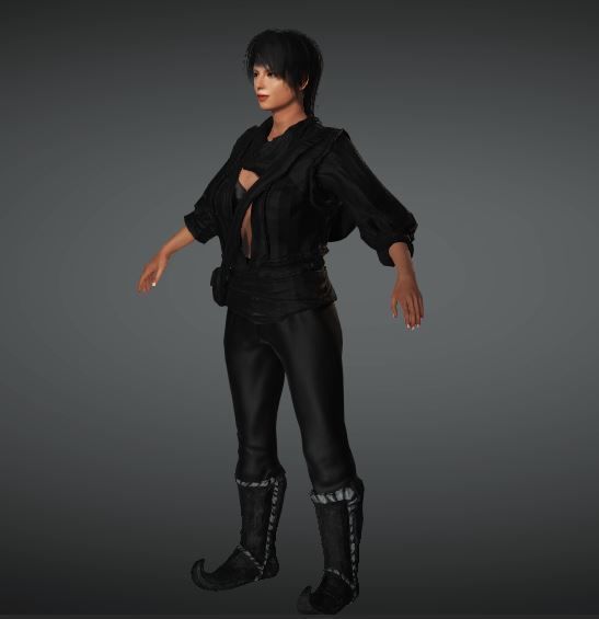 Arabian 3 blender obj Fbx 3D model_1