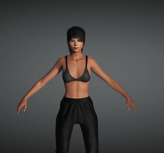 Arabian 3 blender obj Fbx 3D model_5