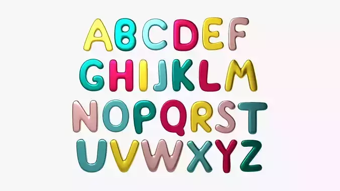 Alphabet letter set 02