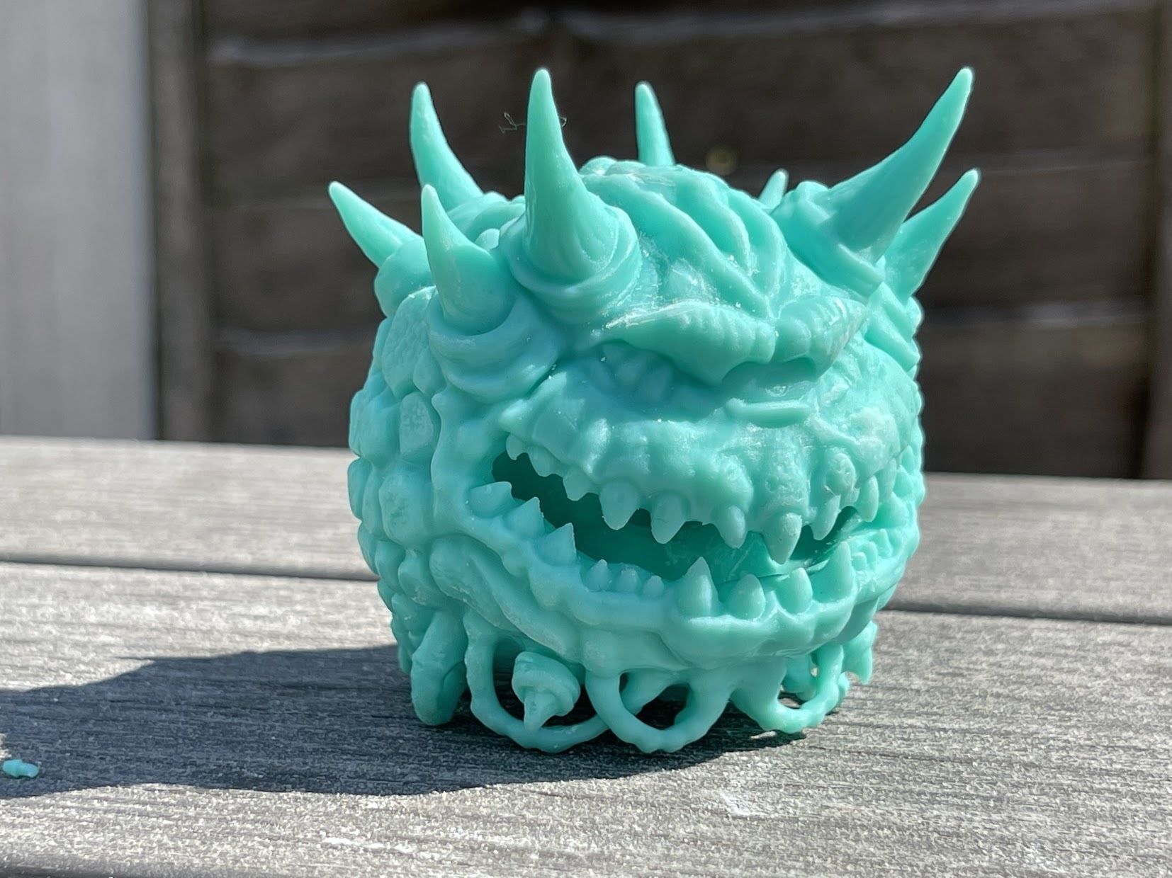 Doom Cacodemon DOS 3D Print Model 3D print model_3