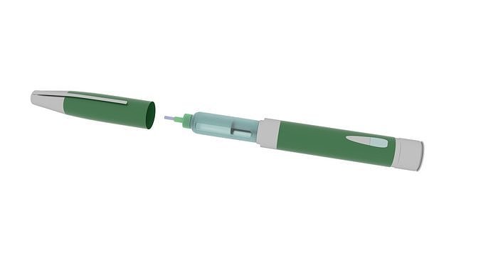 Insuliun Pen  3D model