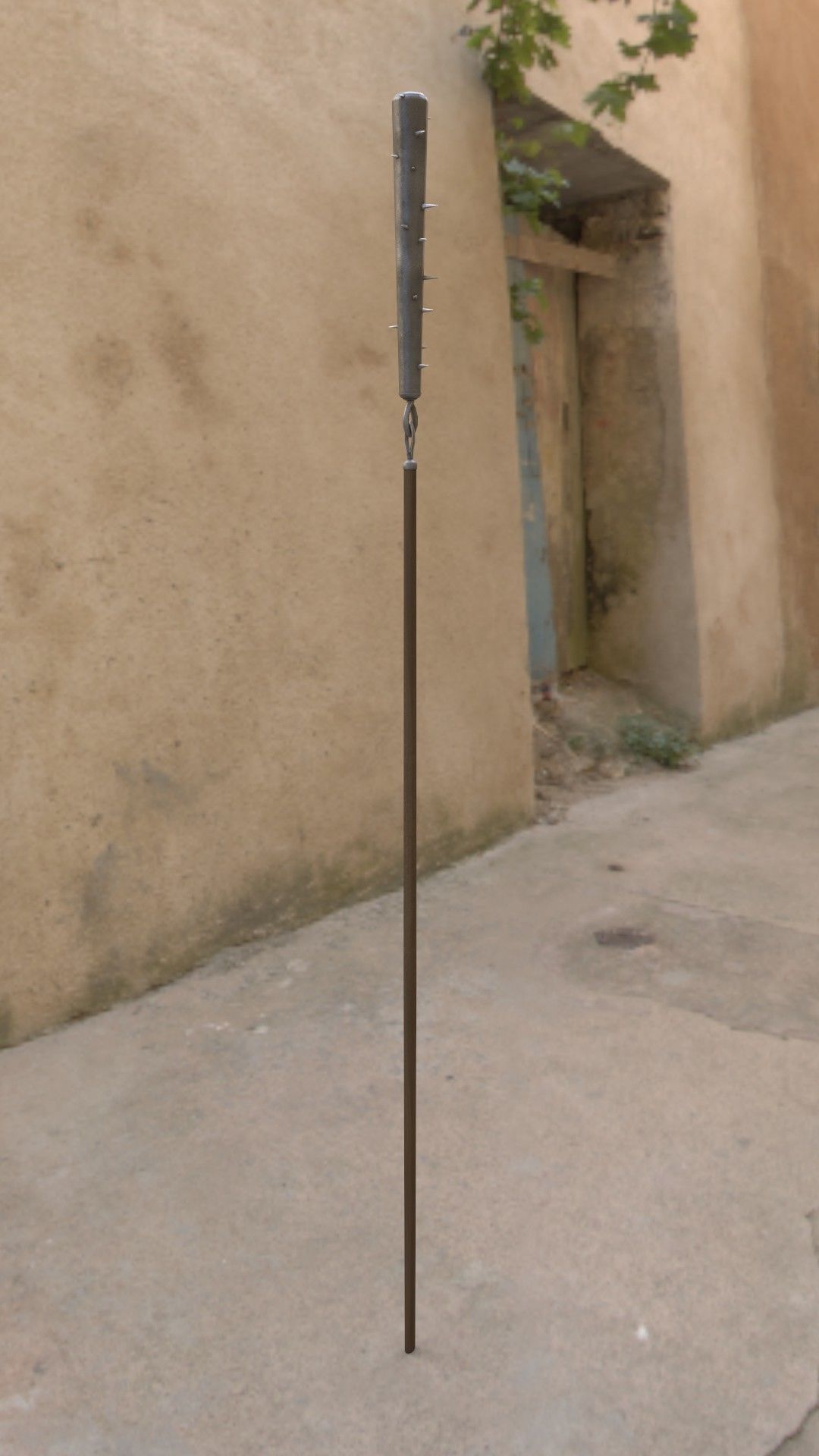Realistic Medieval Flails Low-poly 3D model_3
