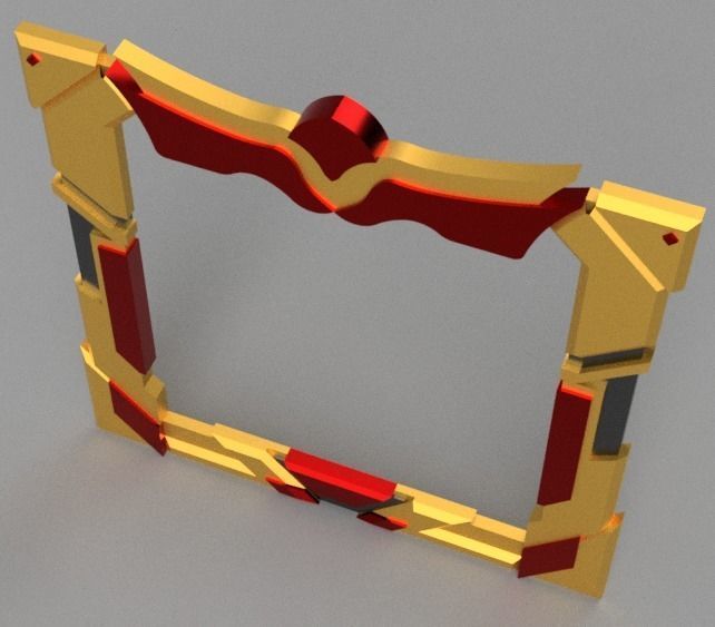 Call of duty mobile avatar frame 02 3D model_1