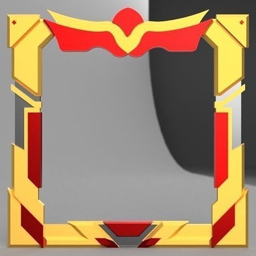 Call of duty mobile avatar frame 02 3D model