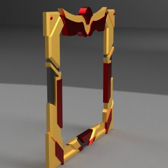 Call of duty mobile avatar frame 02 3D model_2