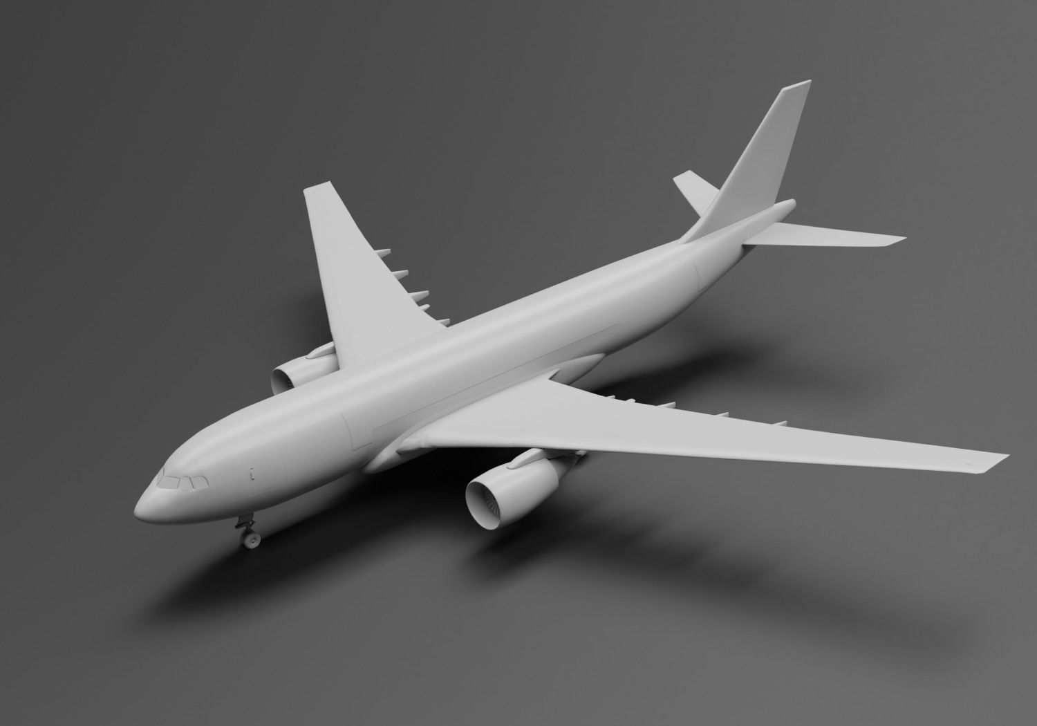Airbus A300 DHL Cargo Livery 3D model_5
