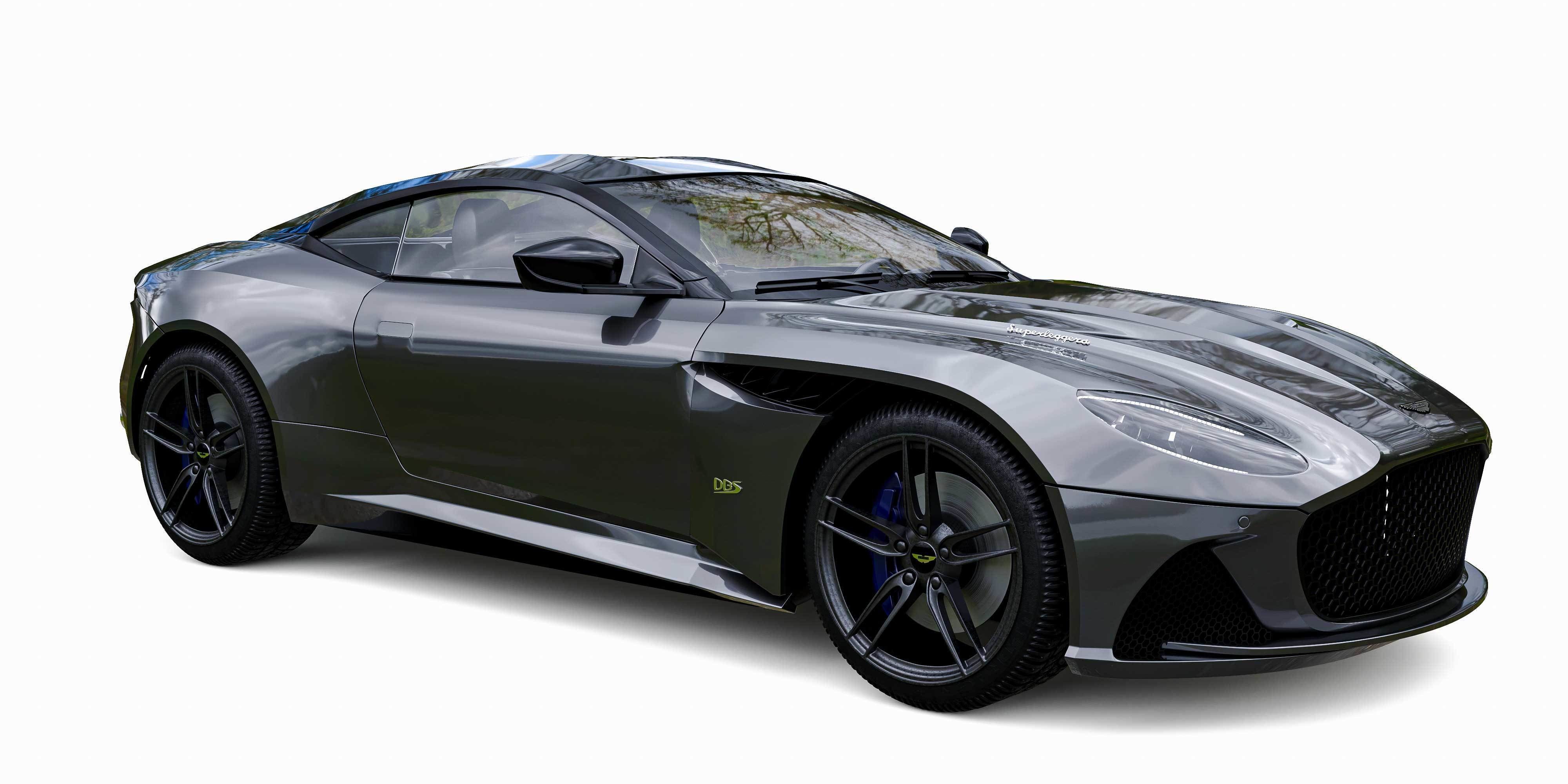 Aston Martin Dbs superleggera 3D model_3