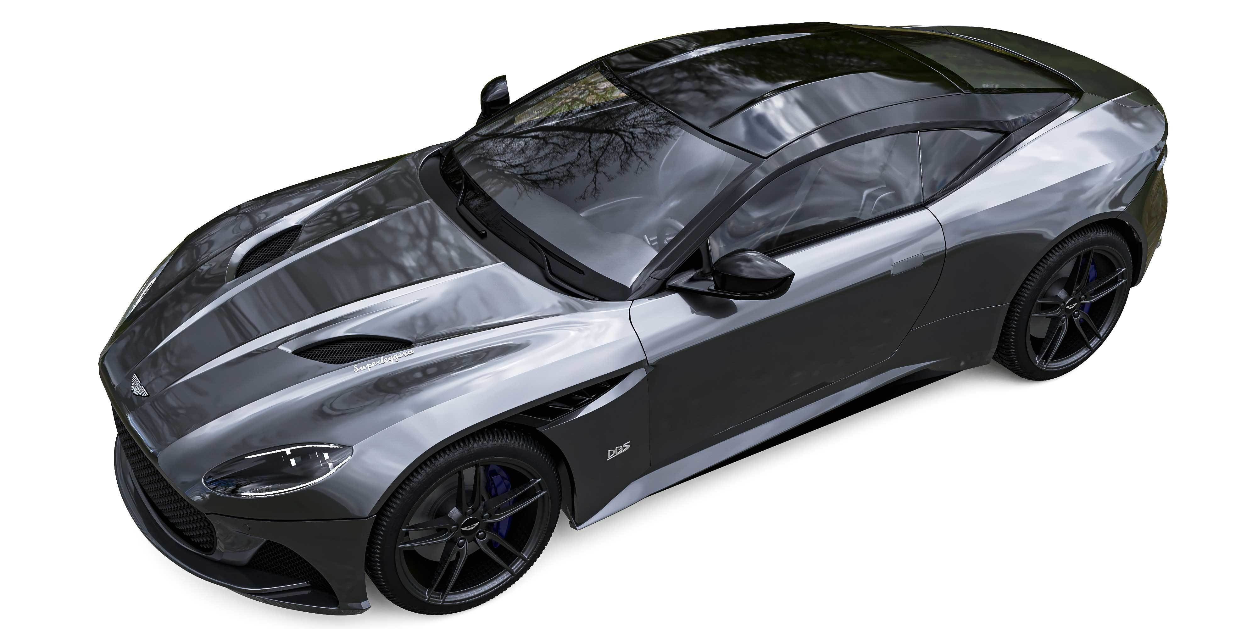Aston Martin Dbs superleggera 3D model_8