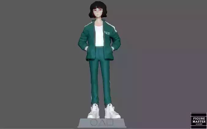 SQUID GAME SAEBYUK MODEL NETFLIX 3D PRINT