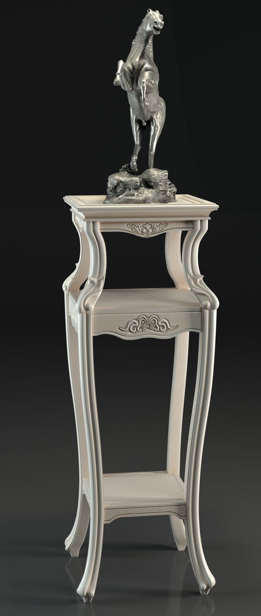 horse sculpture 3D model_3