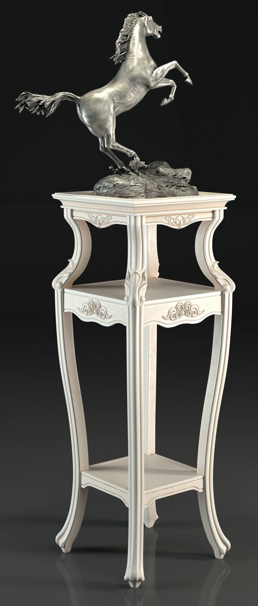 horse sculpture 3D model_6