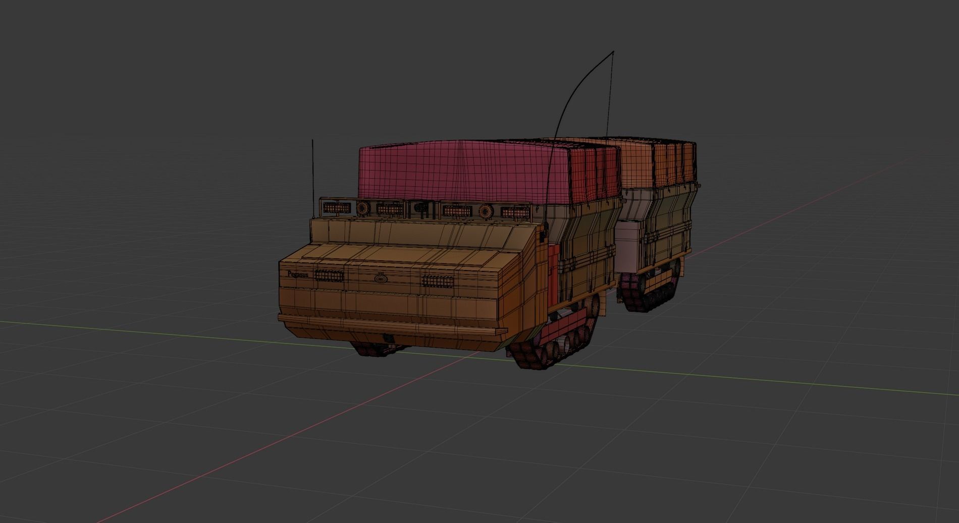 Droner Pegasus 3D model_9