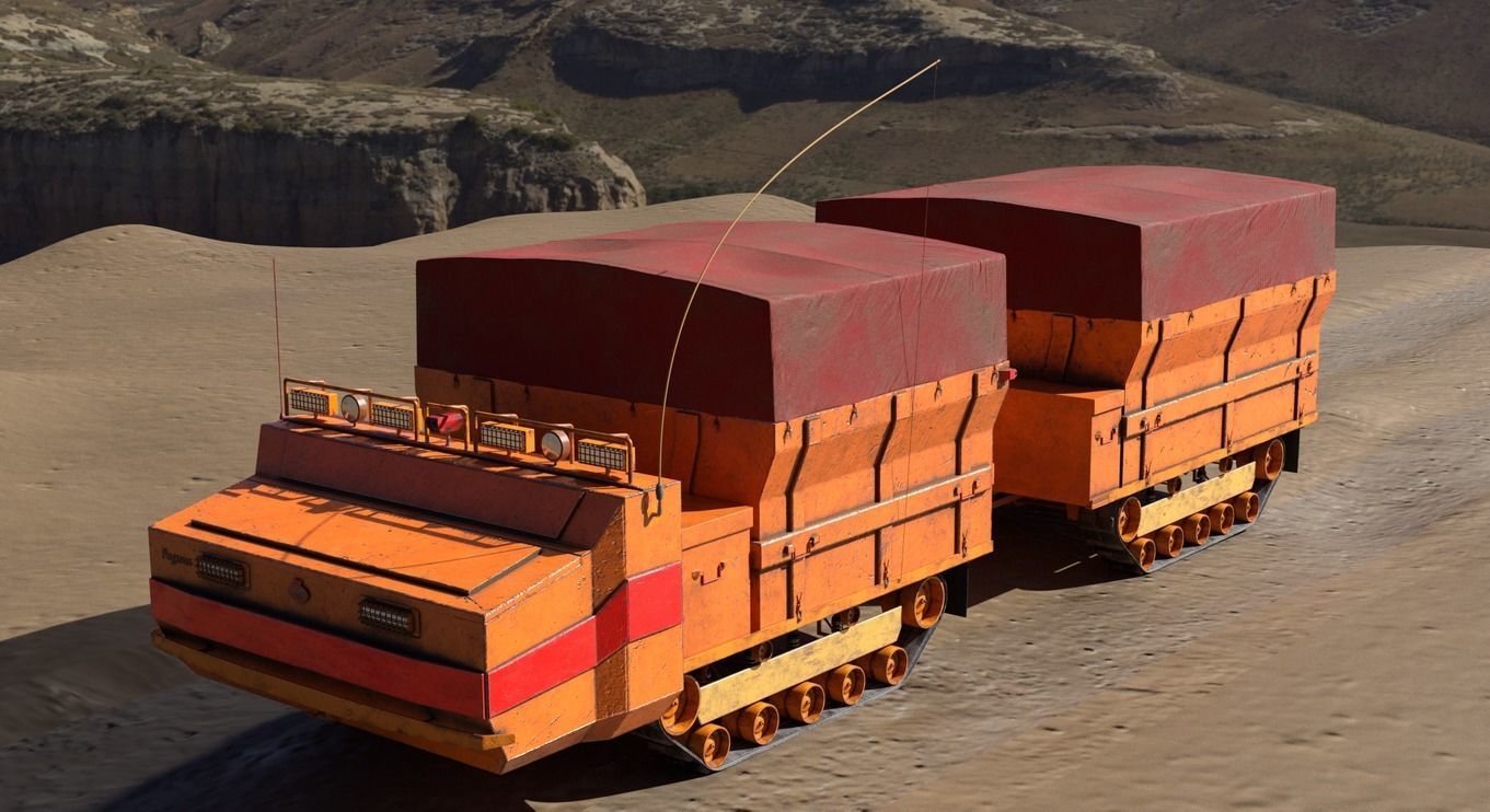 Droner Pegasus 3D model_3