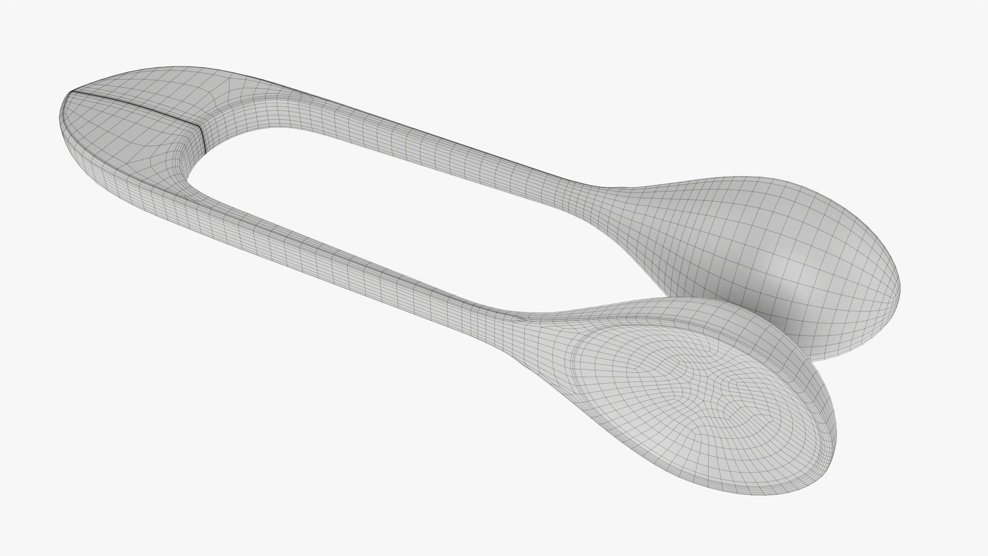 Music spoons 3D model_7