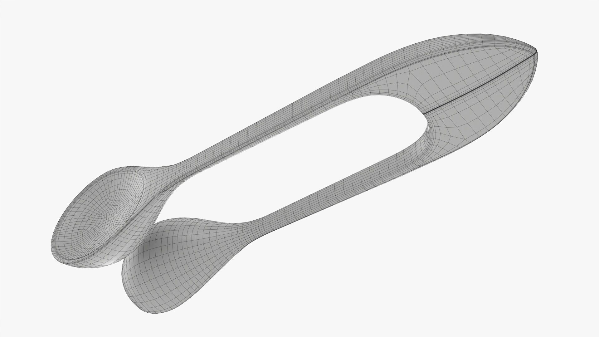 Music spoons 3D model_8