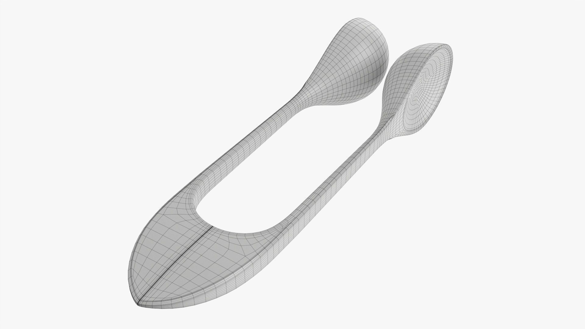 Music spoons 3D model_6