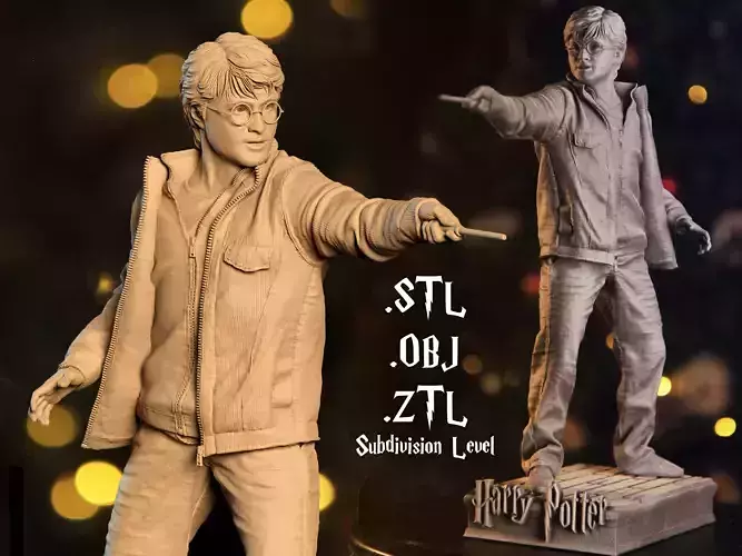 Harry Potter Print Ready 3D Model 3D print model