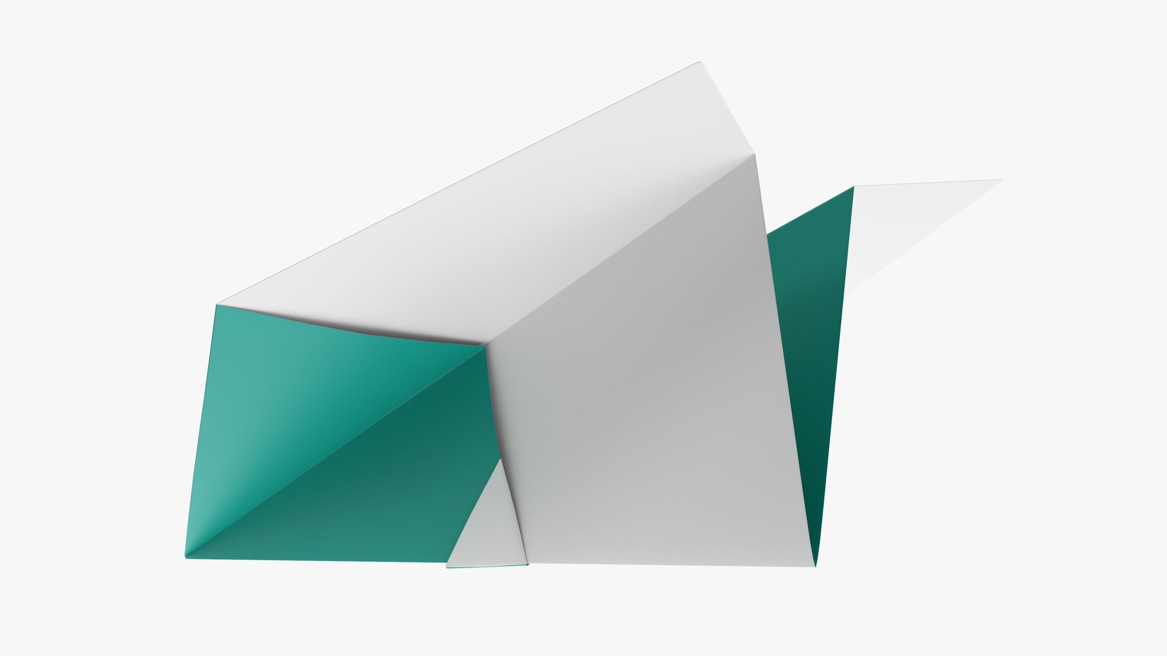 Paper airplane 03 3D model_1