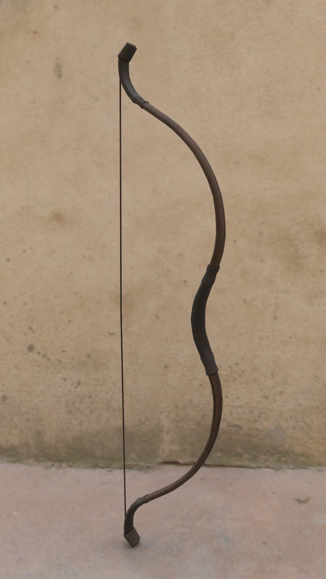 Realistic Medieval Ranged Weapons Low-poly 3D model_8