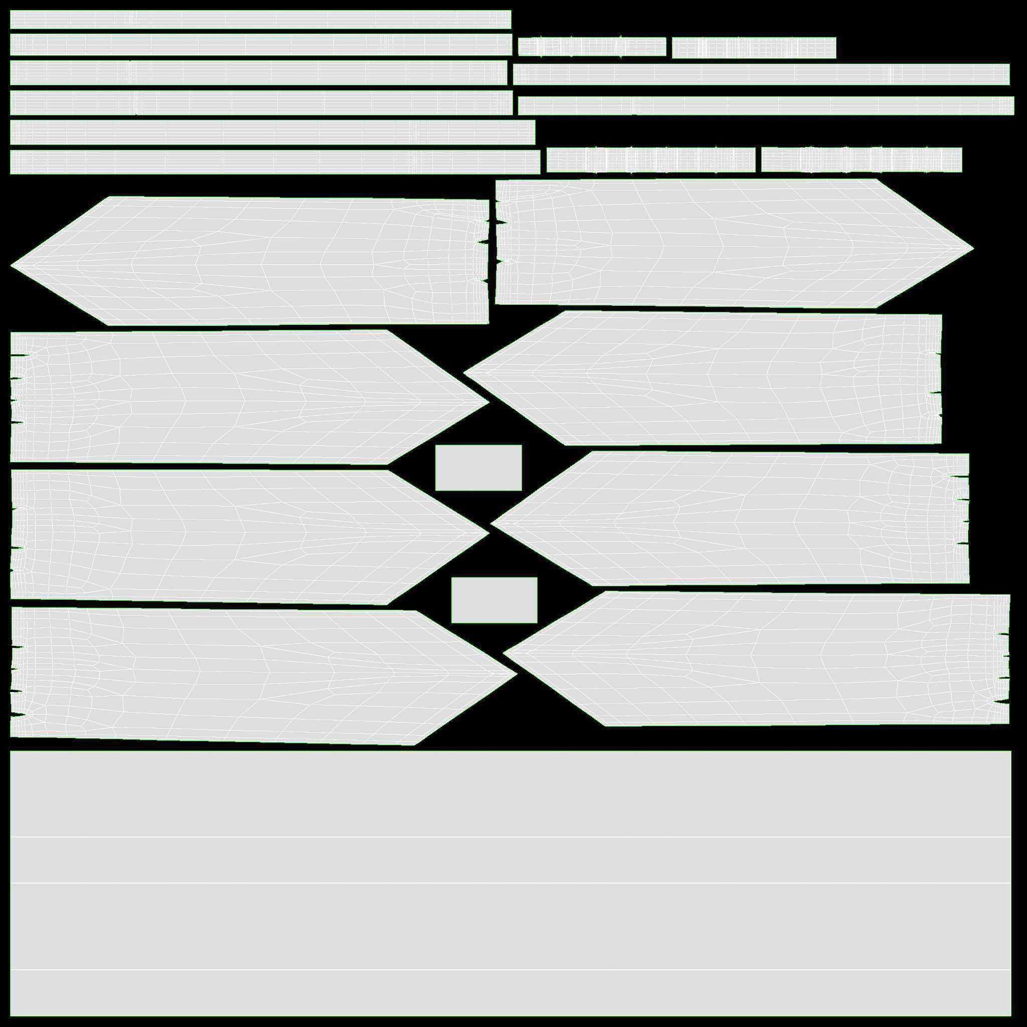 Signboards wooden 02v2 3D model_11