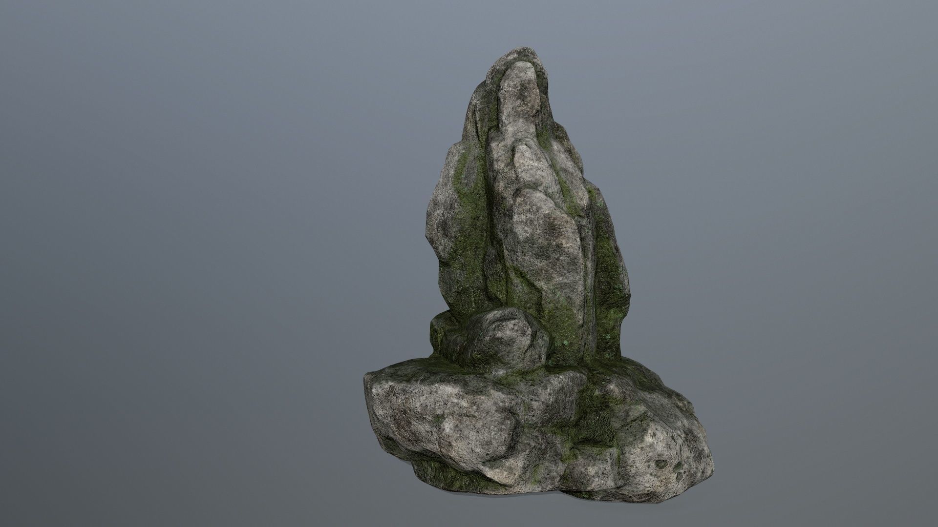 rocks rock Low-poly 3D model_15
