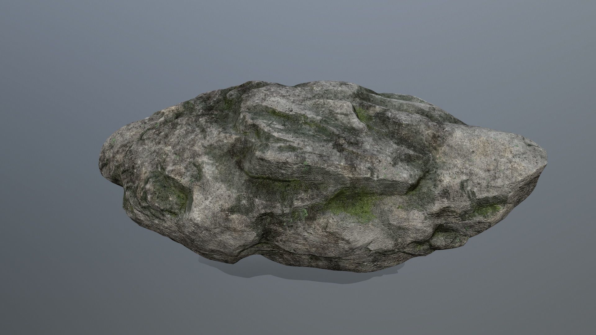 rocks rock Low-poly 3D model_12