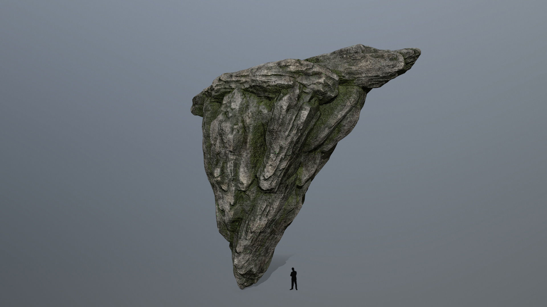 rocks rock Low-poly 3D model_36