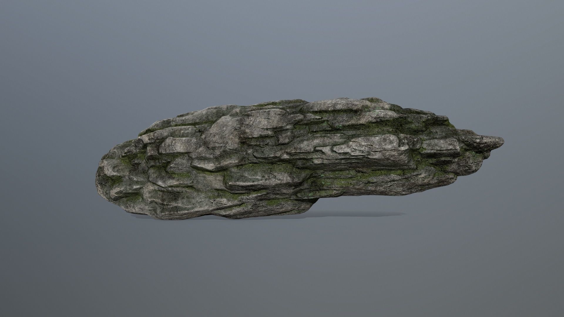 rocks rock Low-poly 3D model_27