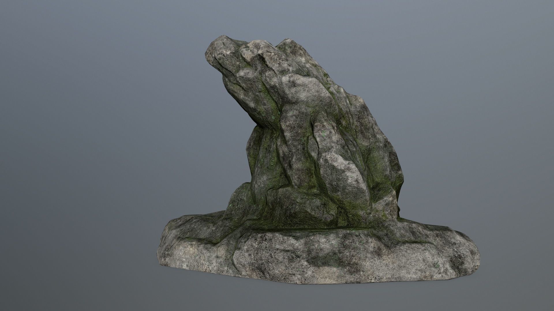 rocks rock Low-poly 3D model_23