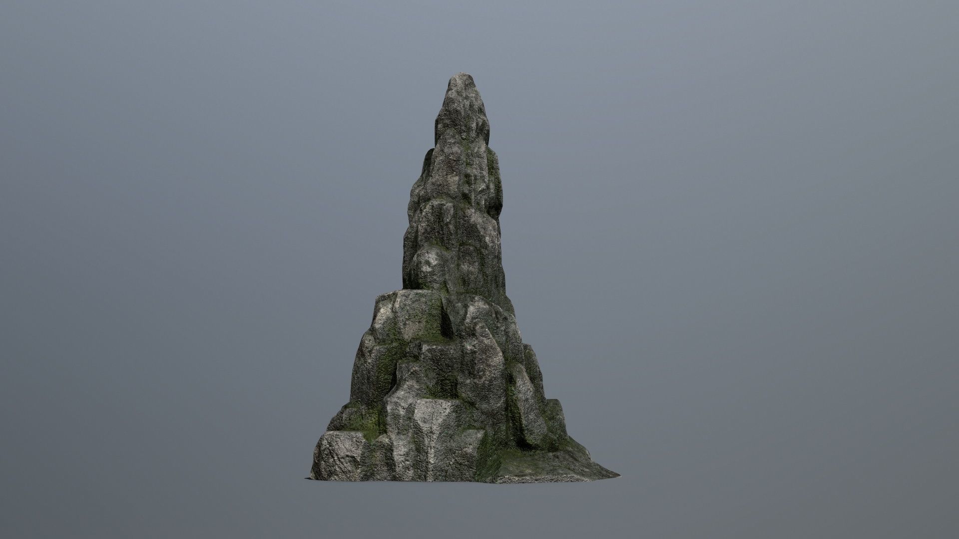 rocks rock Low-poly 3D model_5