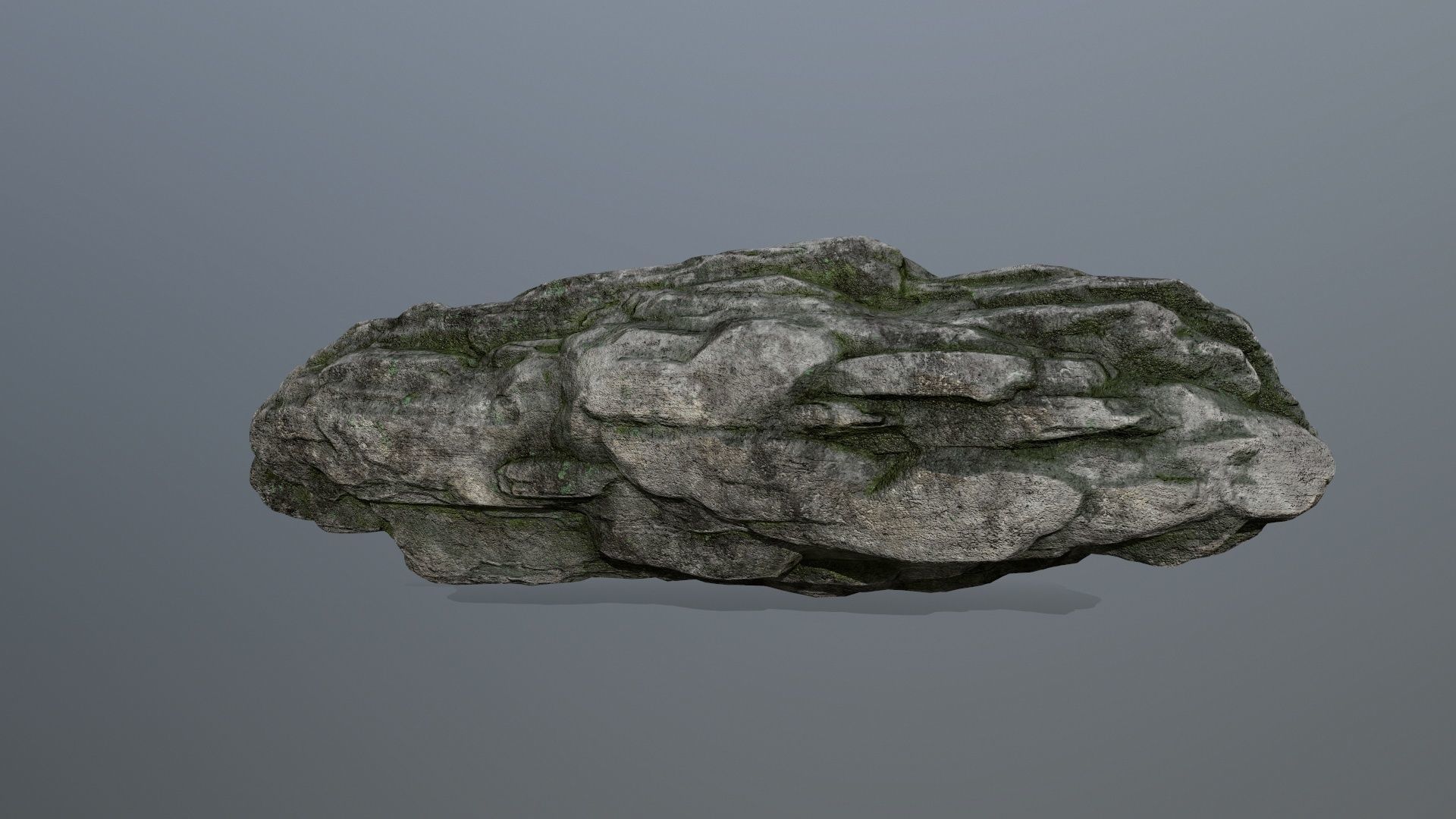 rocks rock Low-poly 3D model_29
