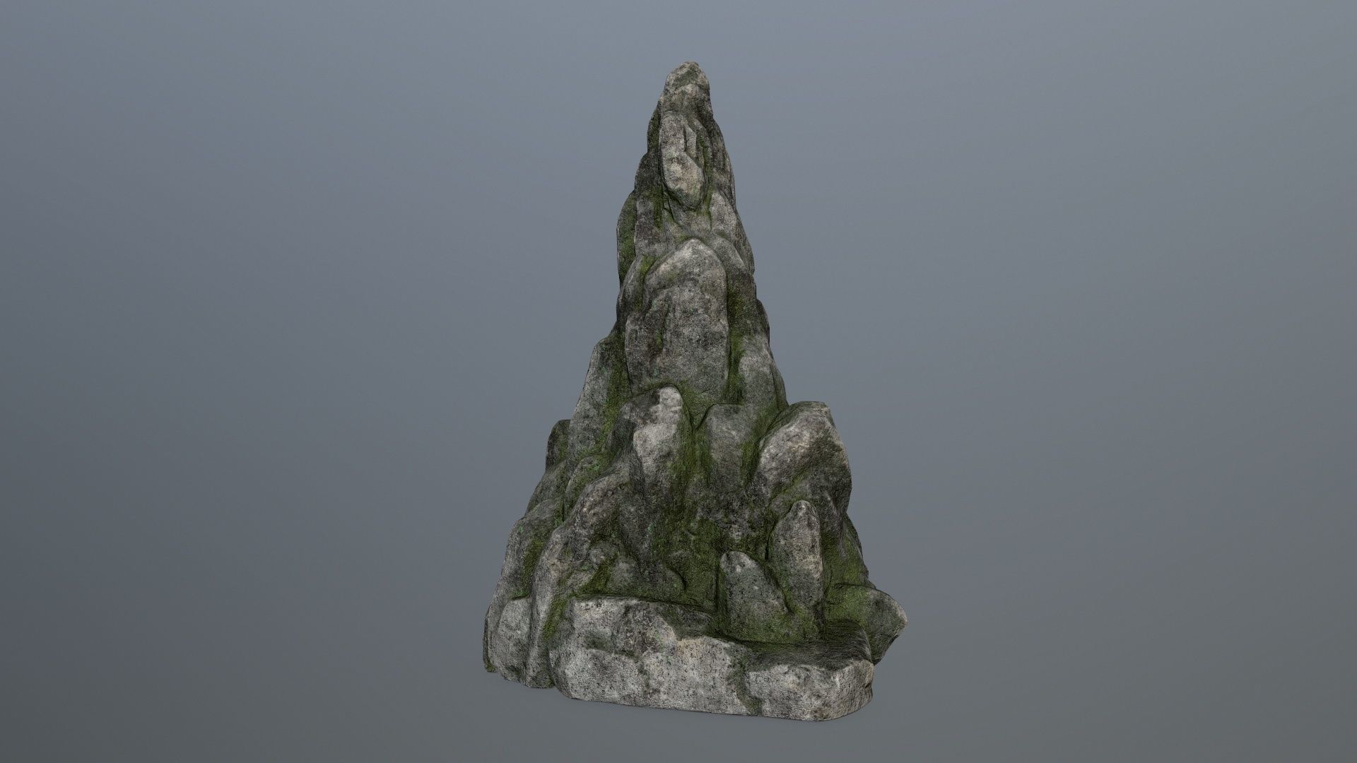 rocks rock Low-poly 3D model_33